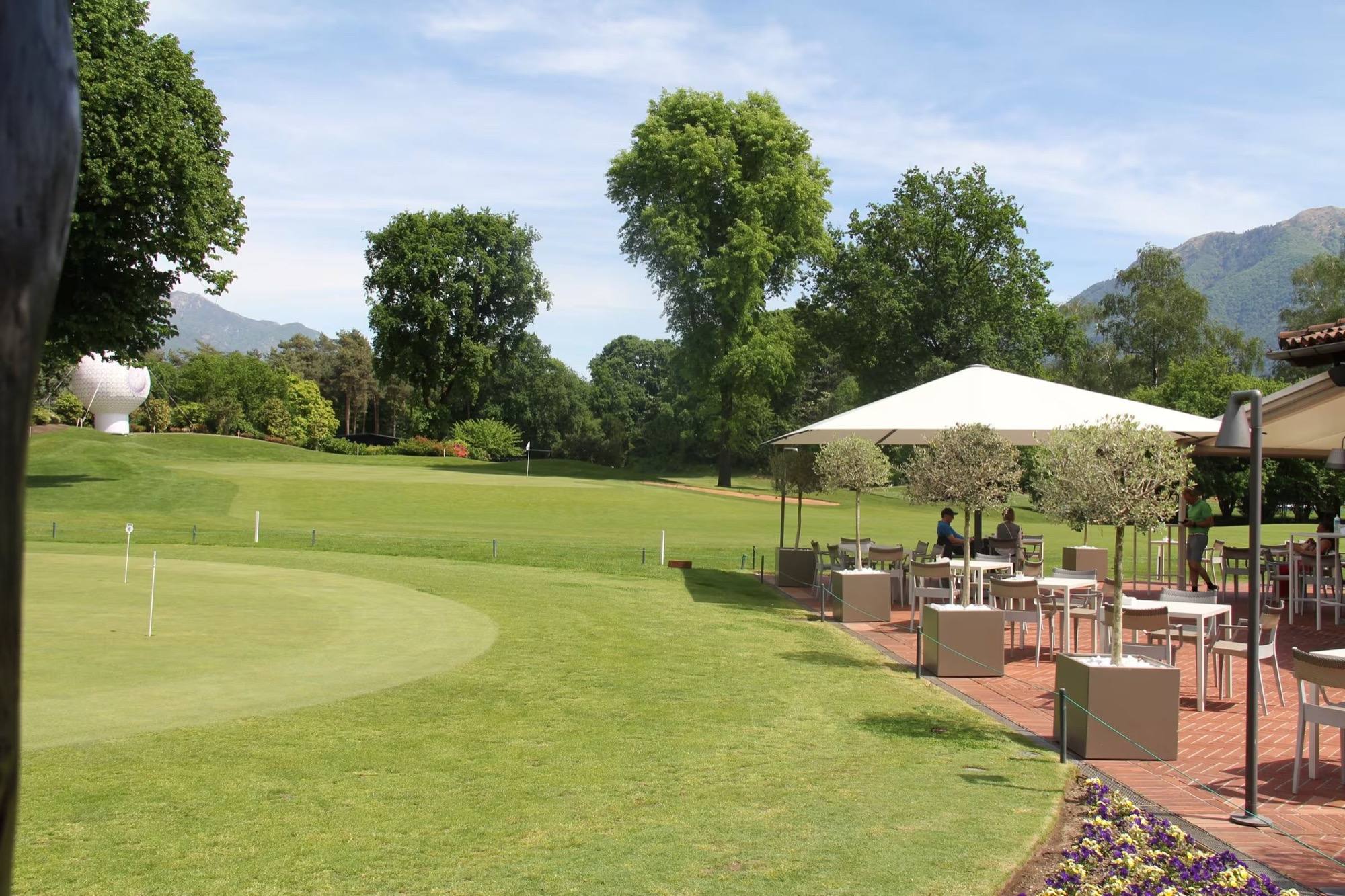 Golfplatz mit Restaurant